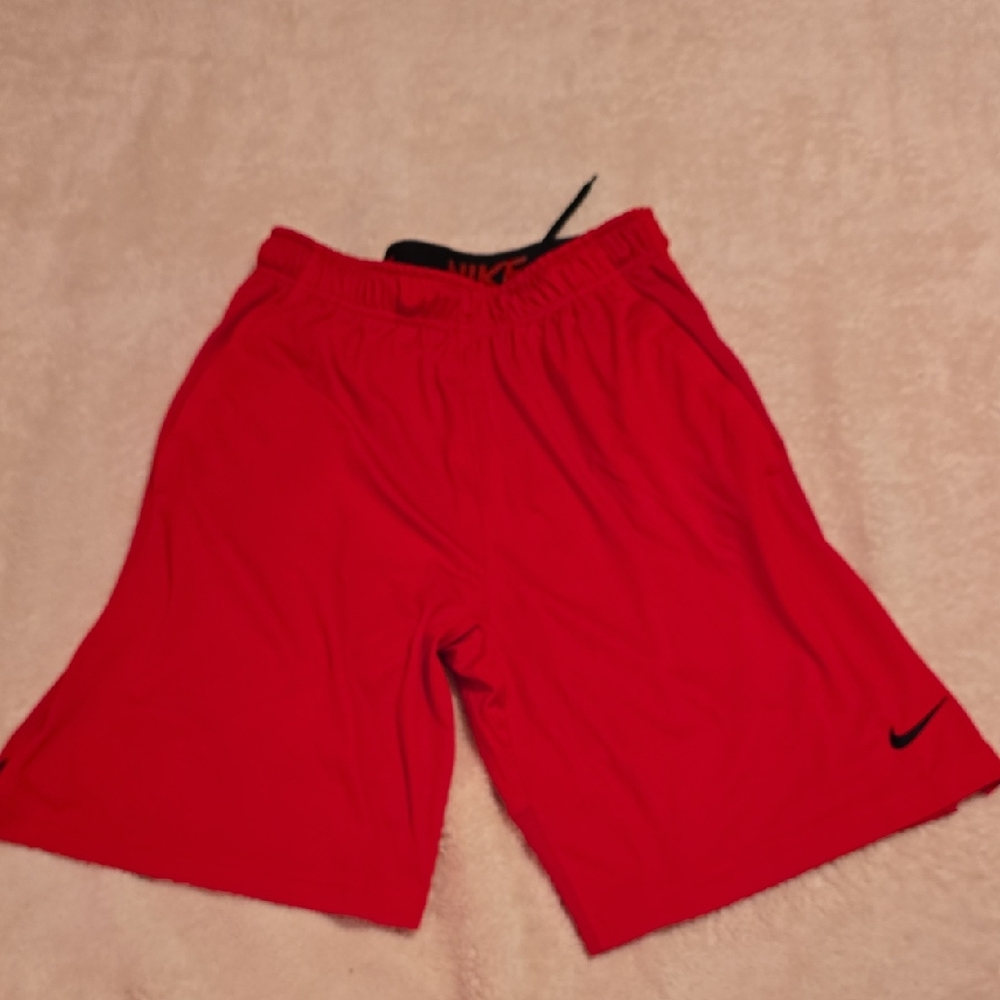 Nike Bright Red Sports Shorts
